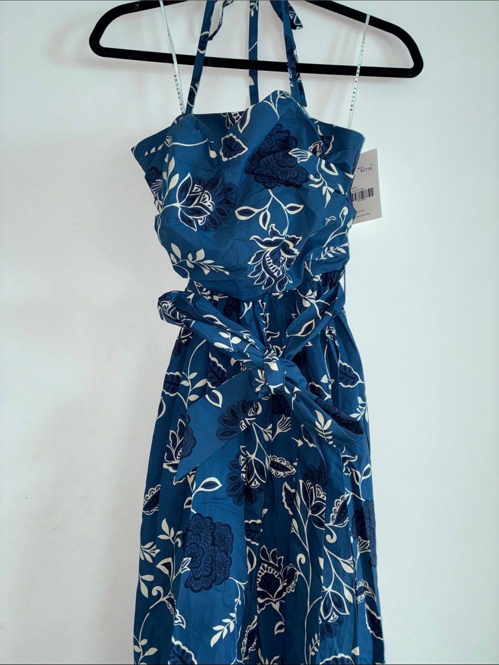 Tanya taylor Blue Cassandra Dress